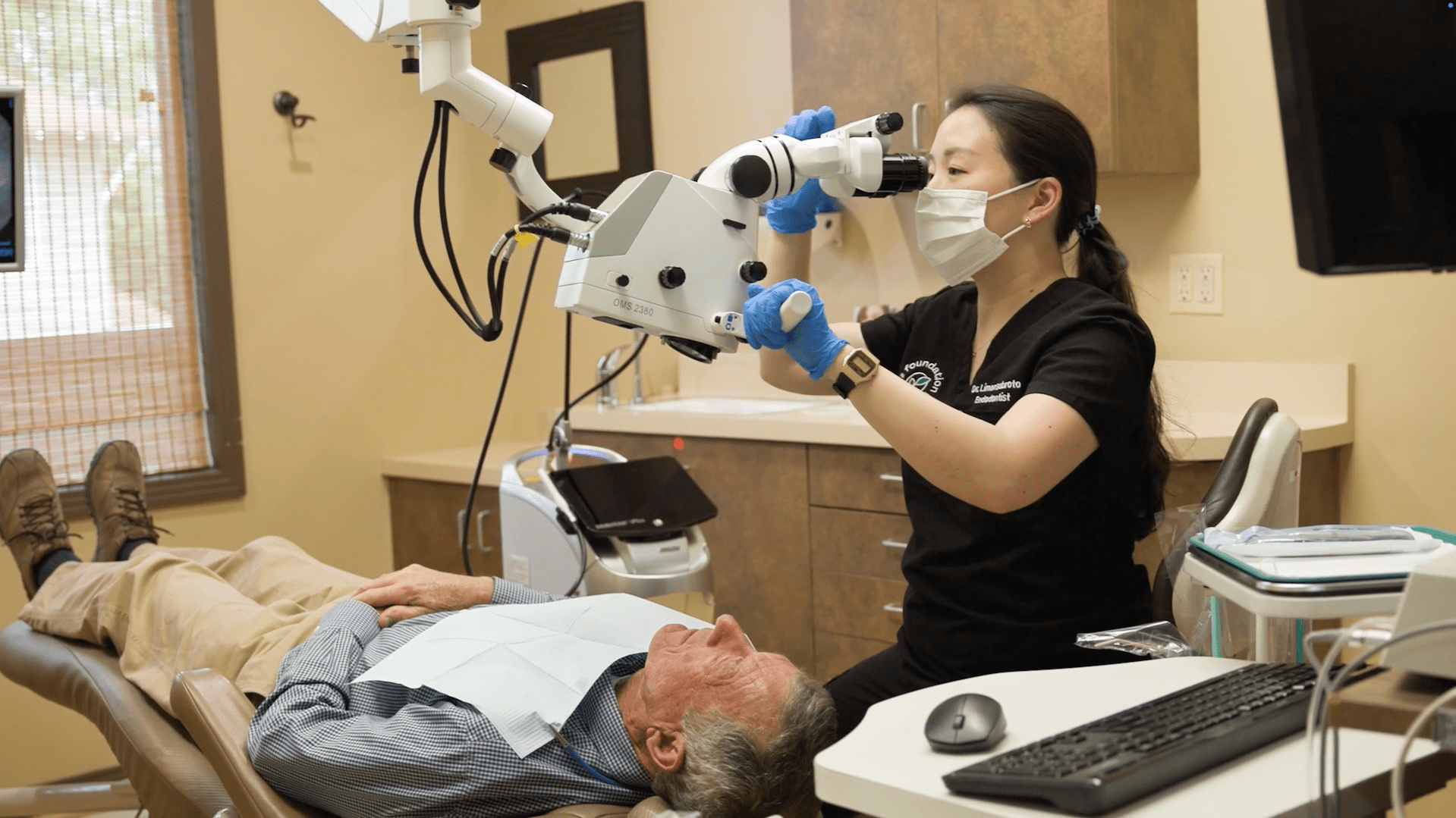 Professional periodontal treatment